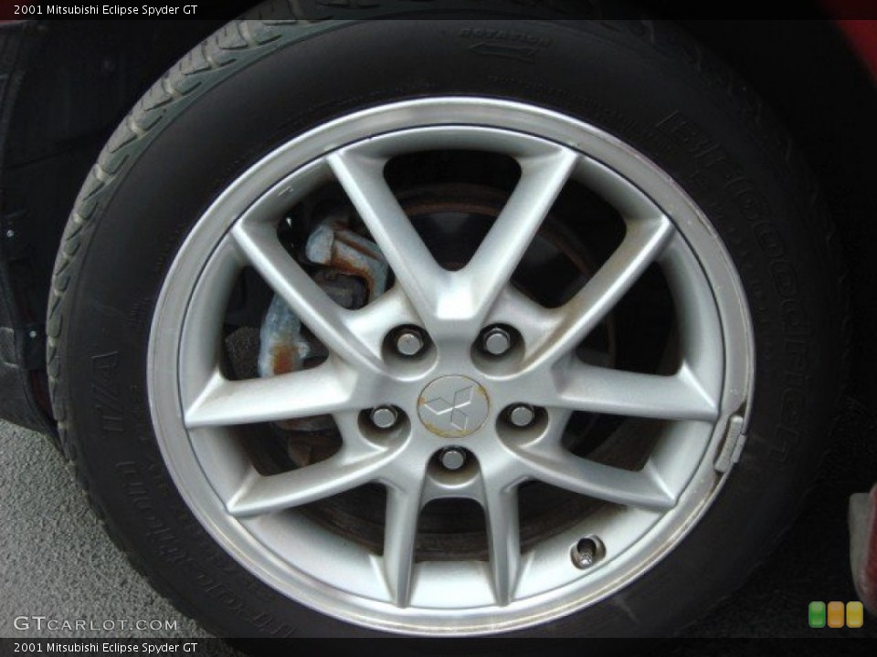 2001 Mitsubishi Eclipse Spyder GT Wheel and Tire Photo #50762124