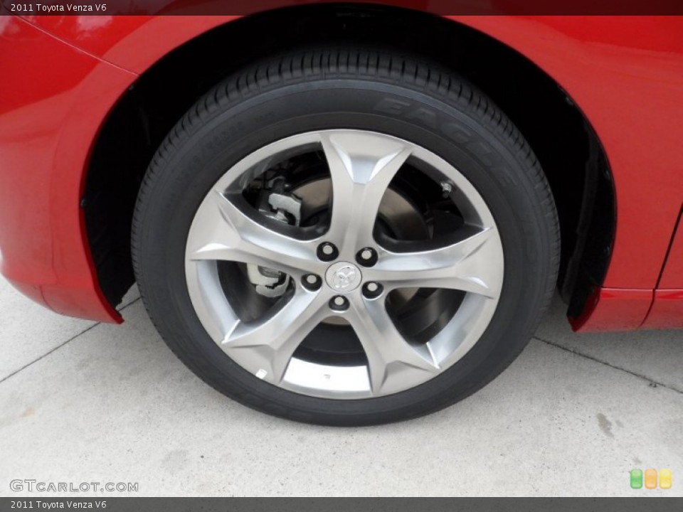 2011 Toyota Venza V6 Wheel and Tire Photo #50763122