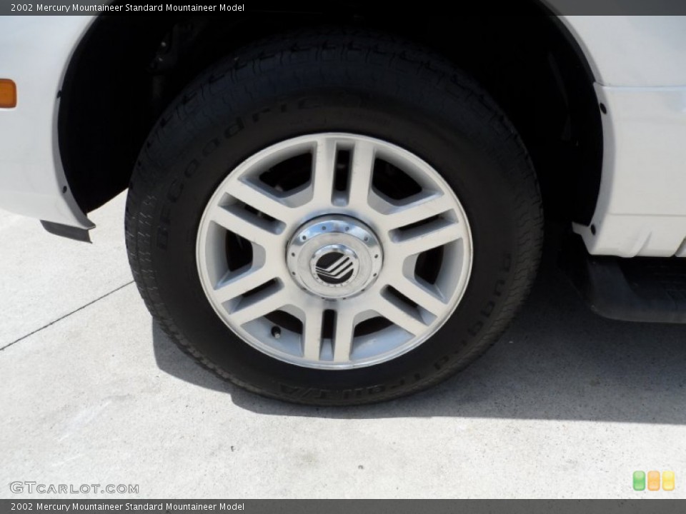 2002 Mercury Mountaineer  Wheel and Tire Photo #50765889