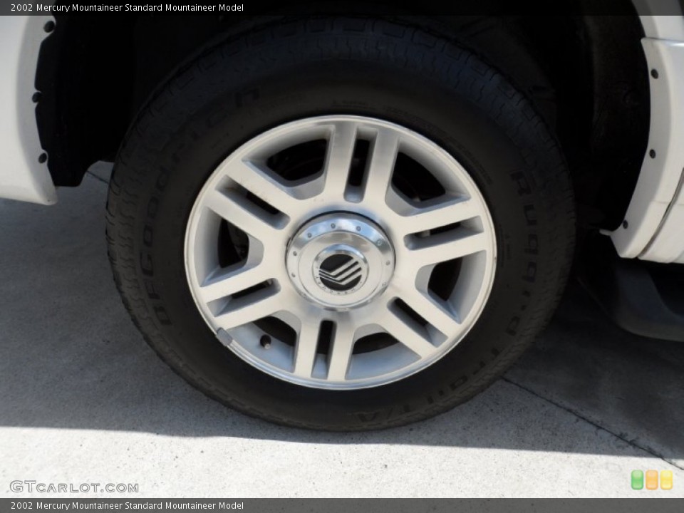 2002 Mercury Mountaineer  Wheel and Tire Photo #50765903