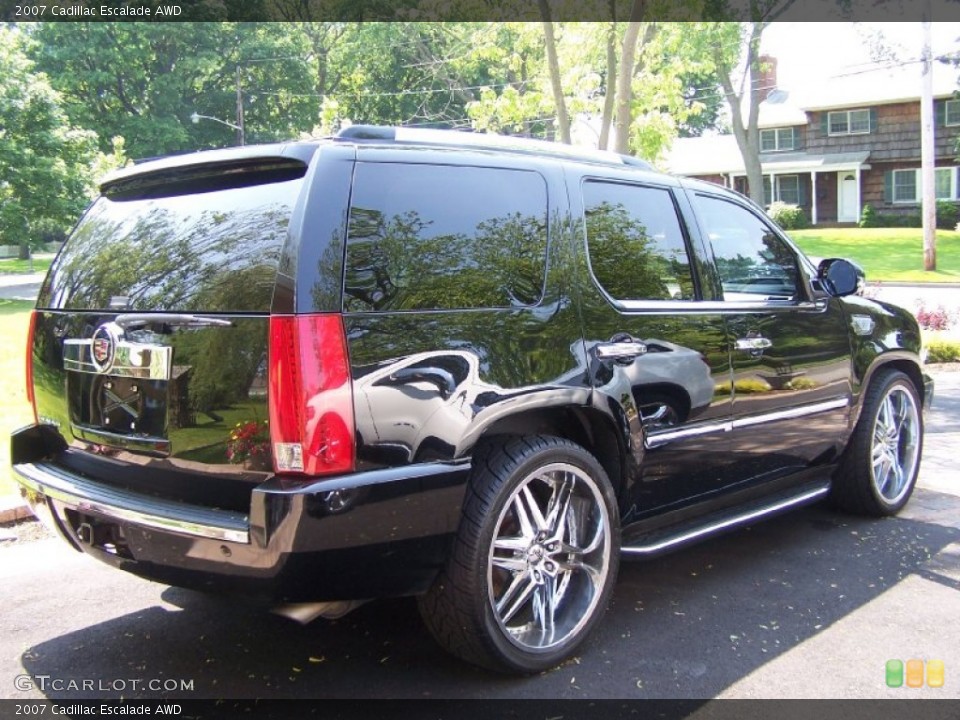 2007 Cadillac Escalade Custom Wheel and Tire Photo #50767353