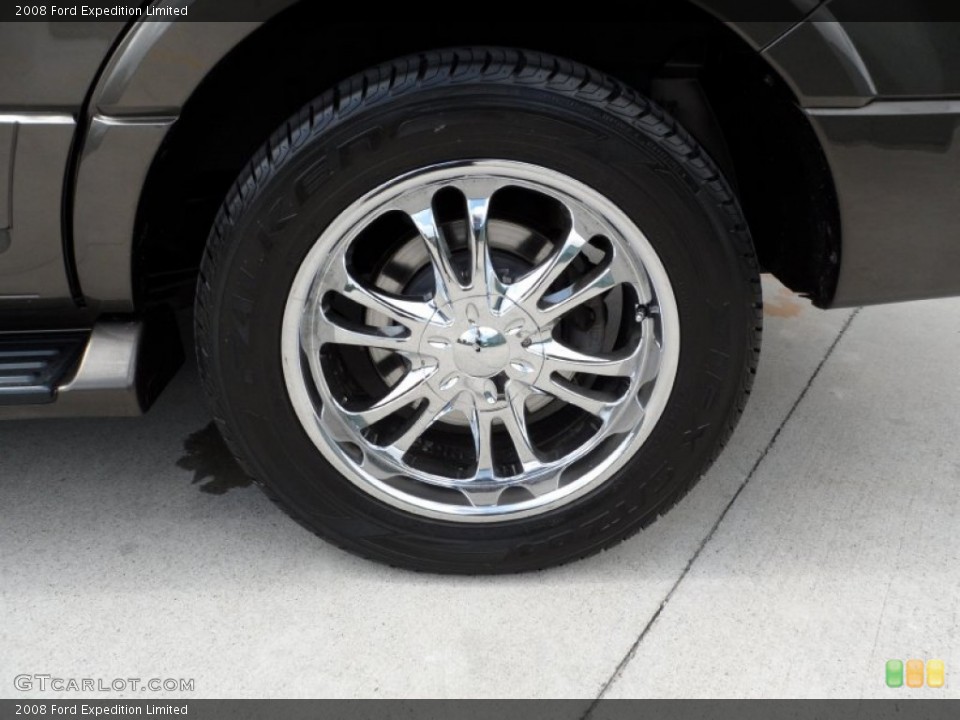 2008 Ford Expedition Custom Wheel and Tire Photo #50767830