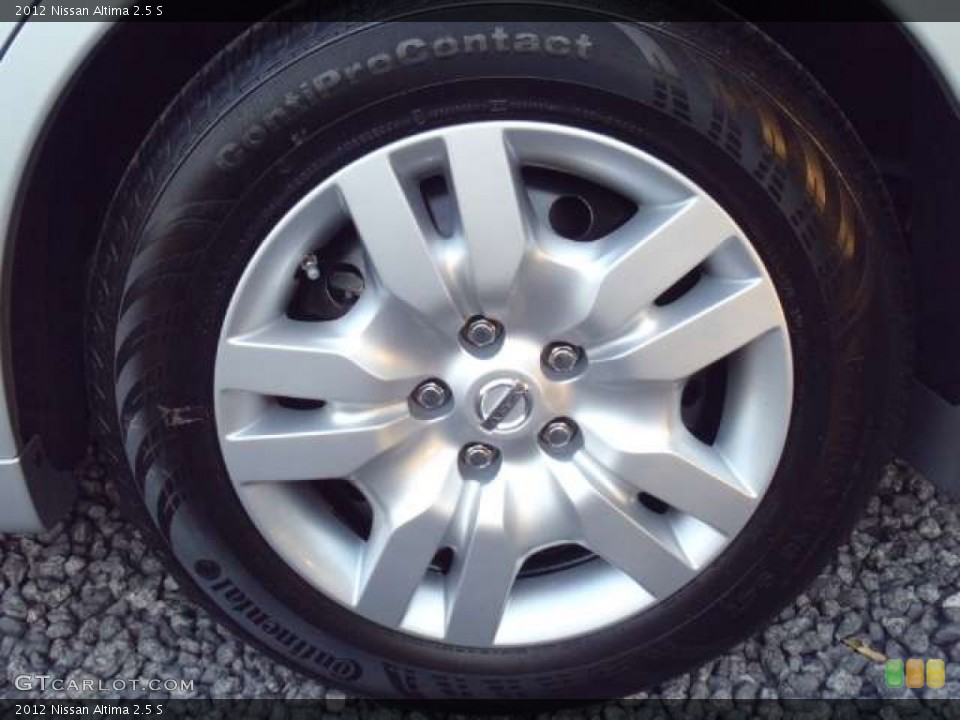 2012 Nissan Altima 2.5 S Wheel and Tire Photo #50770338