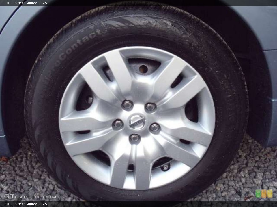 2012 Nissan Altima 2.5 S Wheel and Tire Photo #50770569