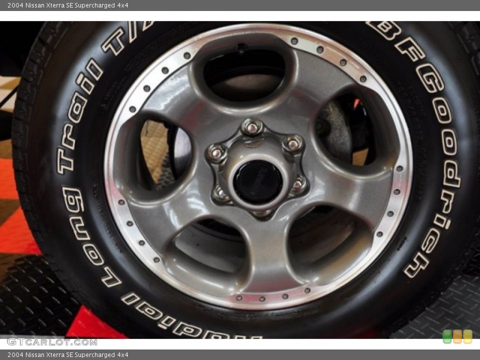 2004 Nissan Xterra SE Supercharged 4x4 Wheel and Tire Photo #50771157