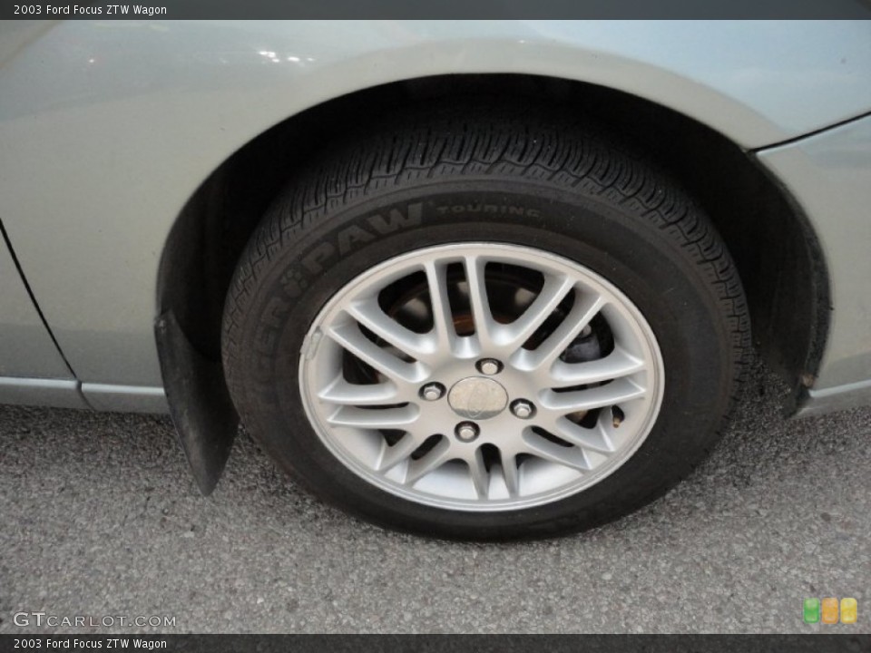 2003 Ford Focus ZTW Wagon Wheel and Tire Photo #50773059