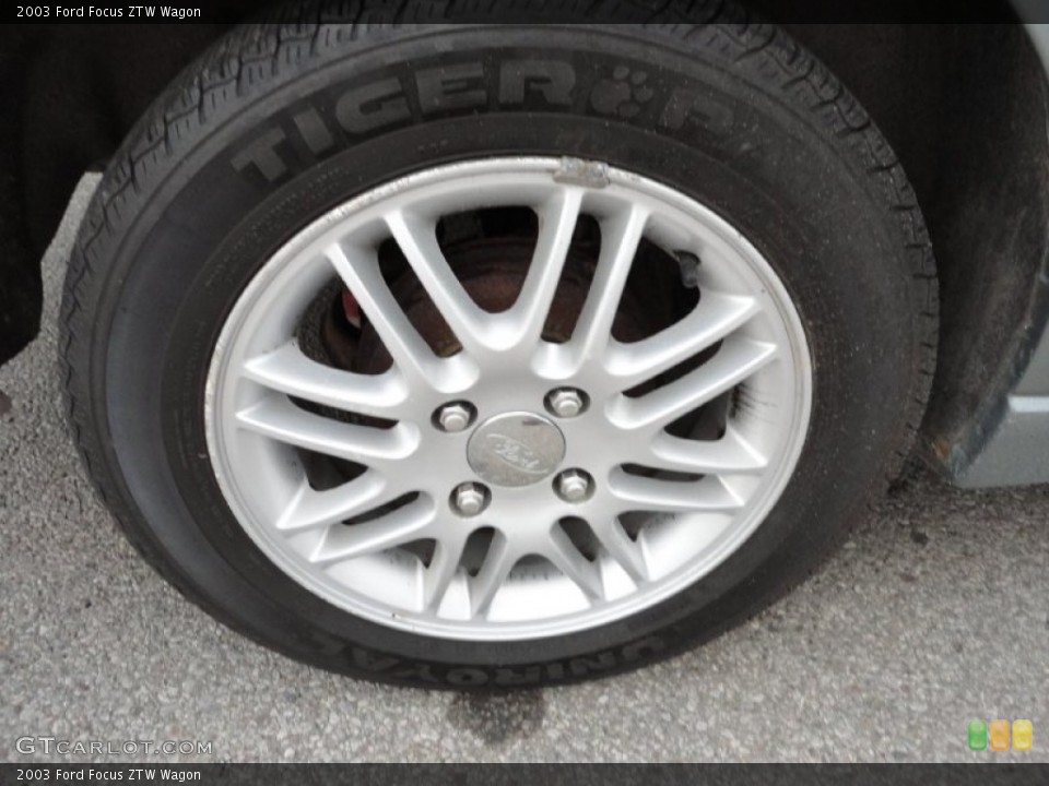 2003 Ford Focus ZTW Wagon Wheel and Tire Photo #50773176
