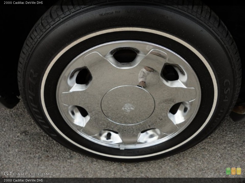 2000 Cadillac DeVille DHS Wheel and Tire Photo #50774100