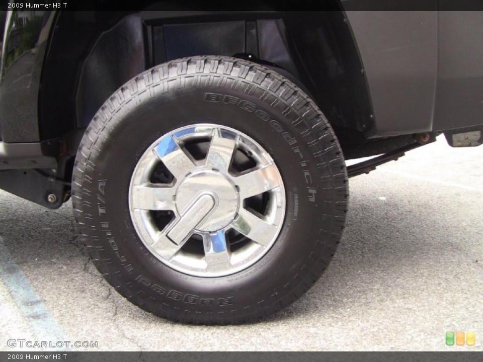 2009 Hummer H3 T Wheel and Tire Photo #50794530