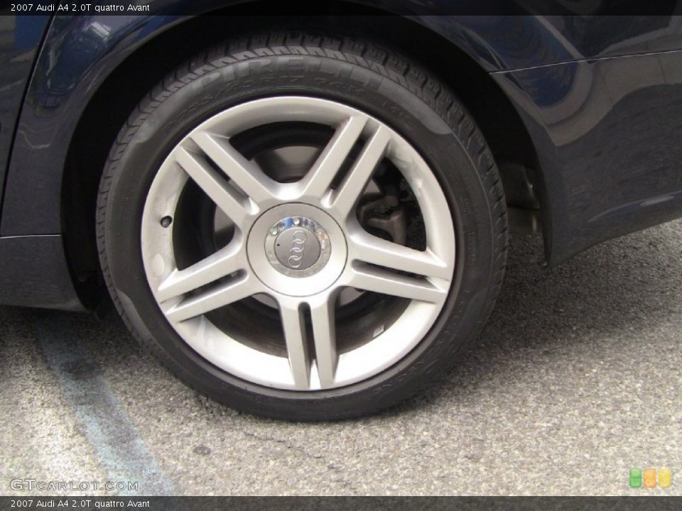 2007 Audi A4 2.0T quattro Avant Wheel and Tire Photo #50795019