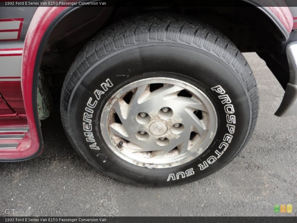 1992 Ford E Series Van Wheels and Tires