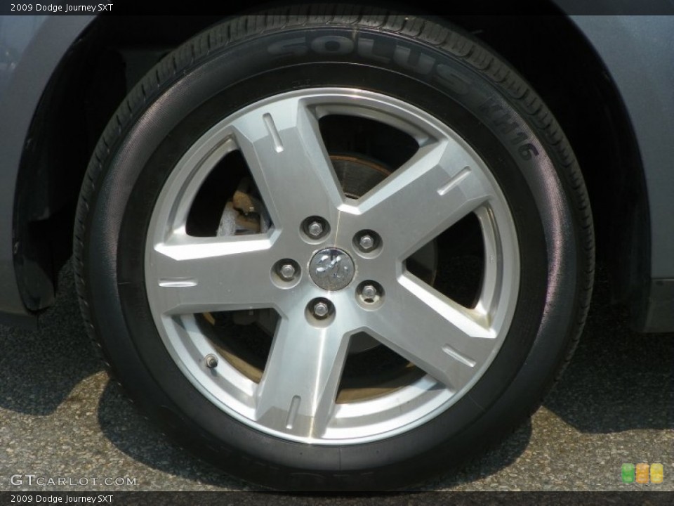 2009 Dodge Journey SXT Wheel and Tire Photo #50799306