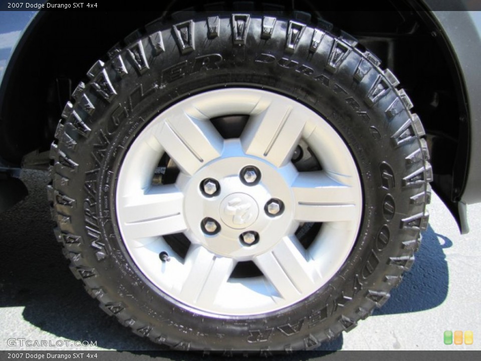 2007 Dodge Durango SXT 4x4 Wheel and Tire Photo #50800923