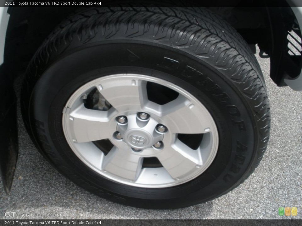 2011 Toyota Tacoma V6 TRD Sport Double Cab 4x4 Wheel and Tire Photo #50804409