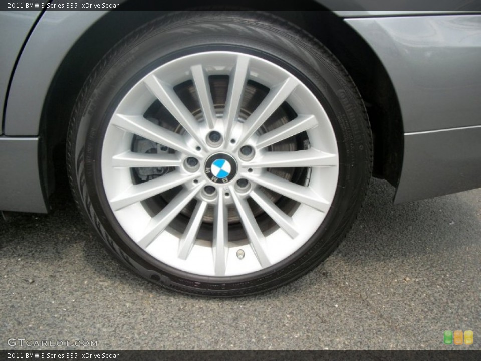 2011 BMW 3 Series 335i xDrive Sedan Wheel and Tire Photo #50804901