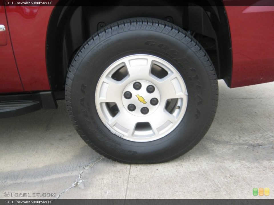 2011 Chevrolet Suburban LT Wheel and Tire Photo #50805969