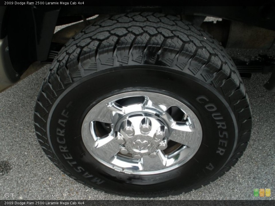 2009 Dodge Ram 2500 Laramie Mega Cab 4x4 Wheel and Tire Photo #50806803