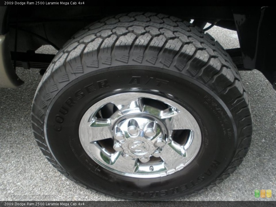 2009 Dodge Ram 2500 Laramie Mega Cab 4x4 Wheel and Tire Photo #50806818