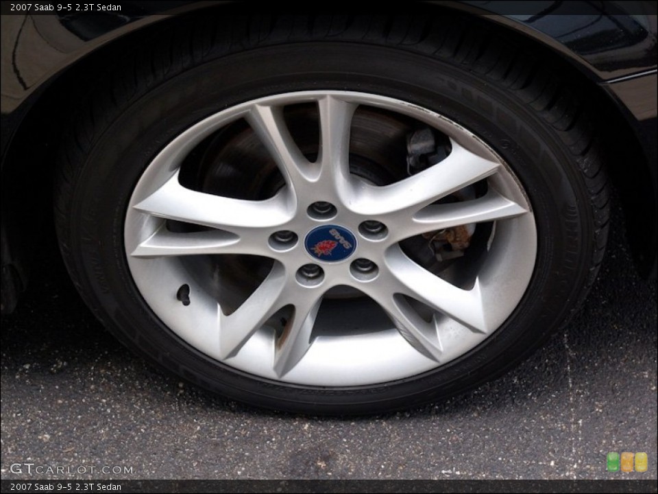 2007 Saab 9-5 2.3T Sedan Wheel and Tire Photo #50807307