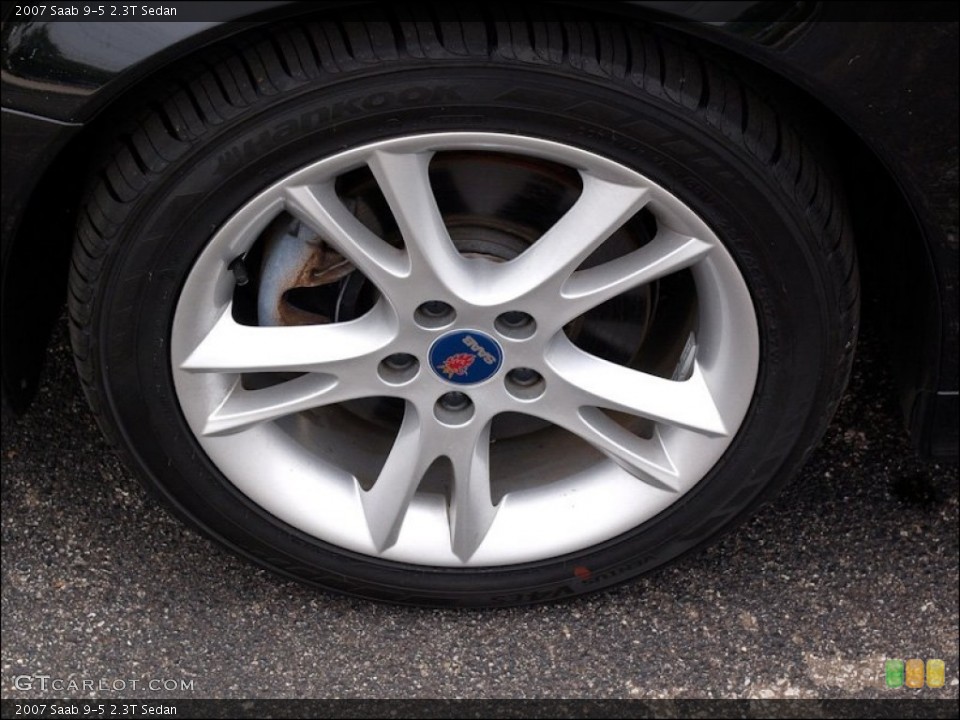 2007 Saab 9-5 2.3T Sedan Wheel and Tire Photo #50807325