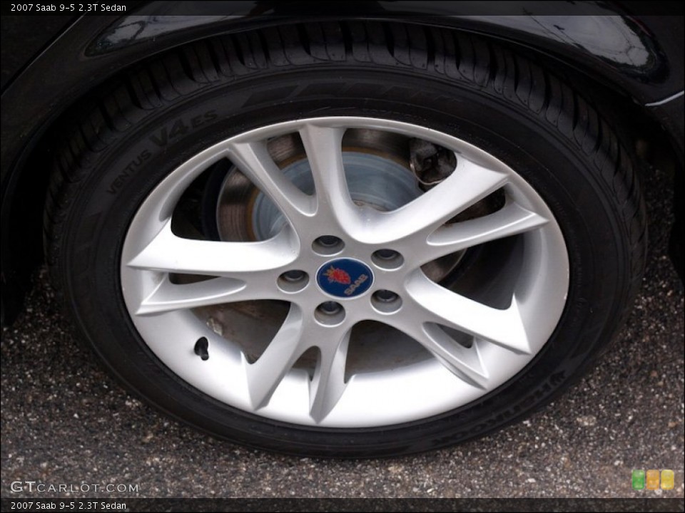 2007 Saab 9-5 2.3T Sedan Wheel and Tire Photo #50807340