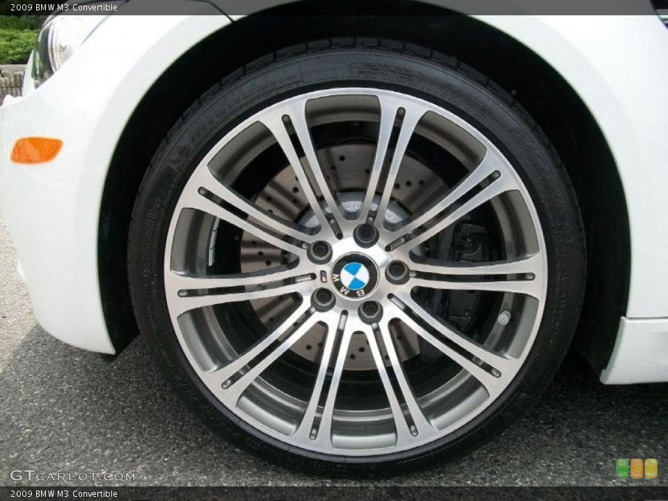 2009 BMW M3 Convertible Wheel and Tire Photo #50808231