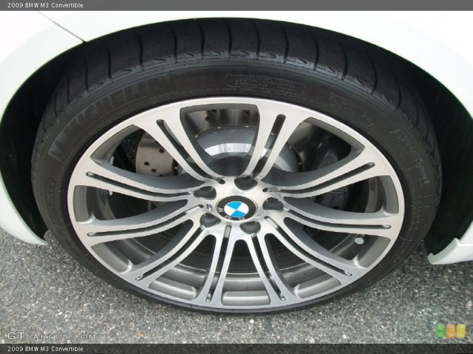 2009 BMW M3 Convertible Wheel and Tire Photo #50808249