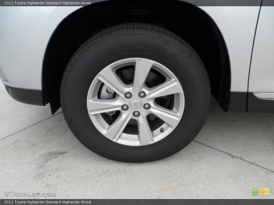 2011 Toyota Highlander  Wheel and Tire Photo #50809233