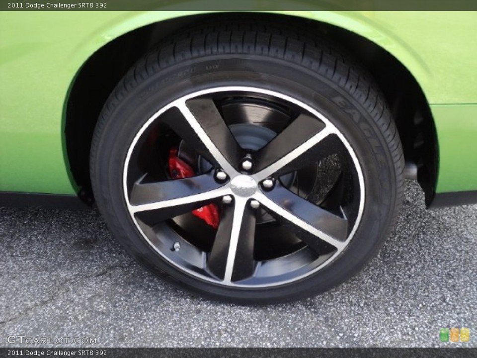 2011 Dodge Challenger SRT8 392 Wheel and Tire Photo #50810610