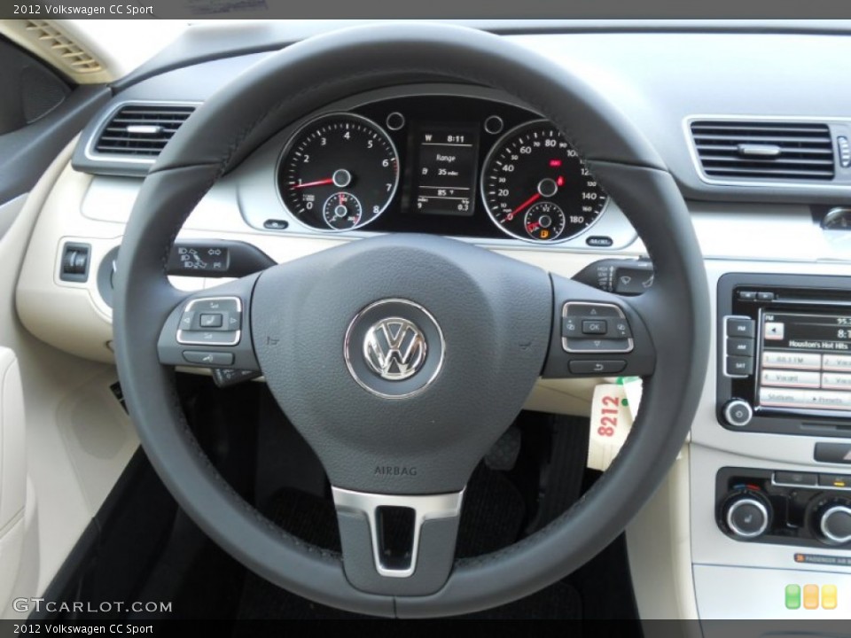 2012 Volkswagen CC Sport Wheel and Tire Photo #50812254