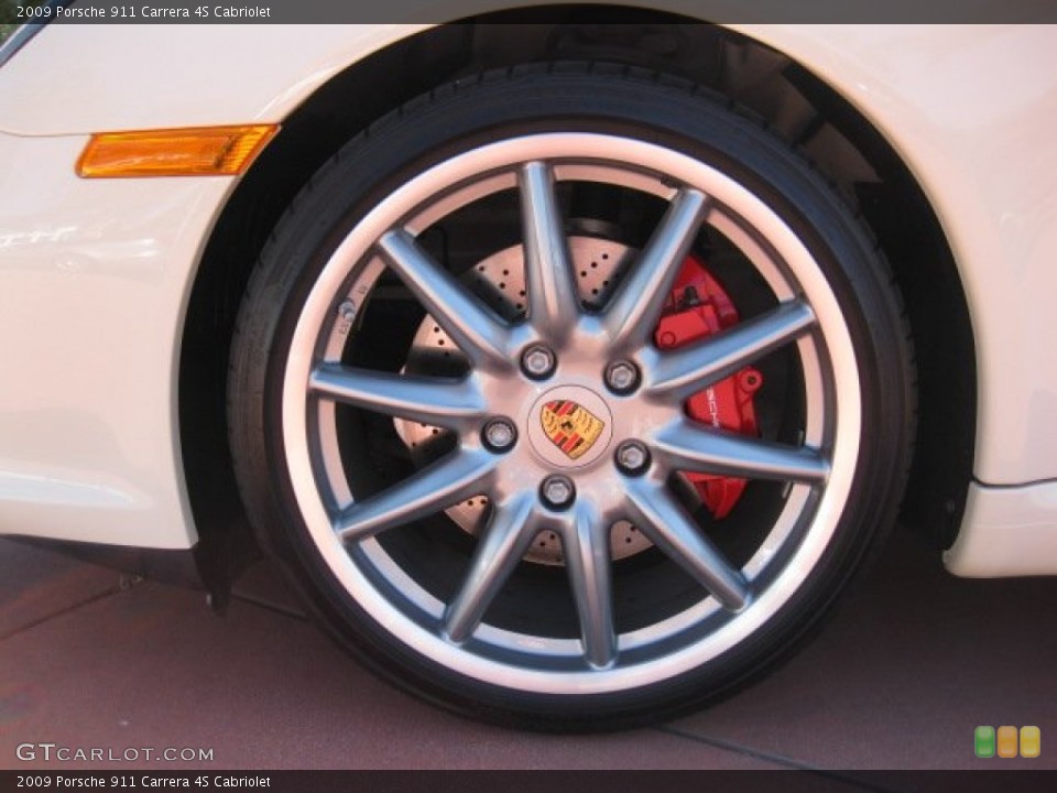 2009 Porsche 911 Carrera 4S Cabriolet Wheel and Tire Photo #50814060