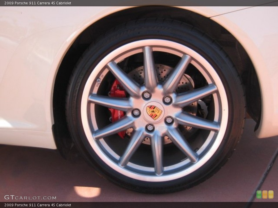 2009 Porsche 911 Carrera 4S Cabriolet Wheel and Tire Photo #50814087