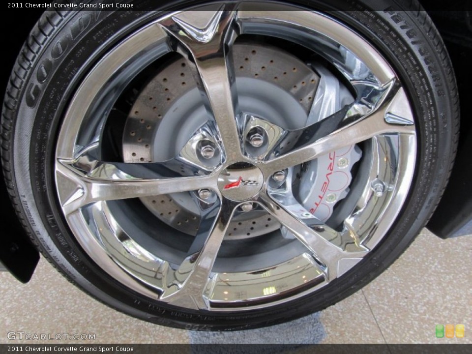 2011 Chevrolet Corvette Grand Sport Coupe Wheel and Tire Photo #50820879