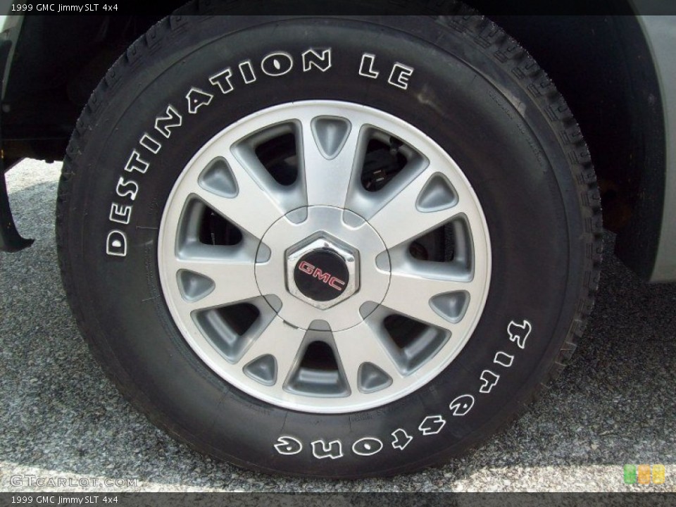 1999 GMC Jimmy SLT 4x4 Wheel and Tire Photo #50824953