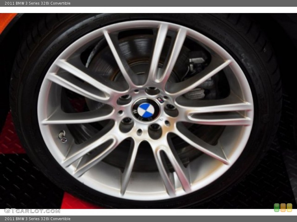 2011 BMW 3 Series 328i Convertible Wheel and Tire Photo #50825919