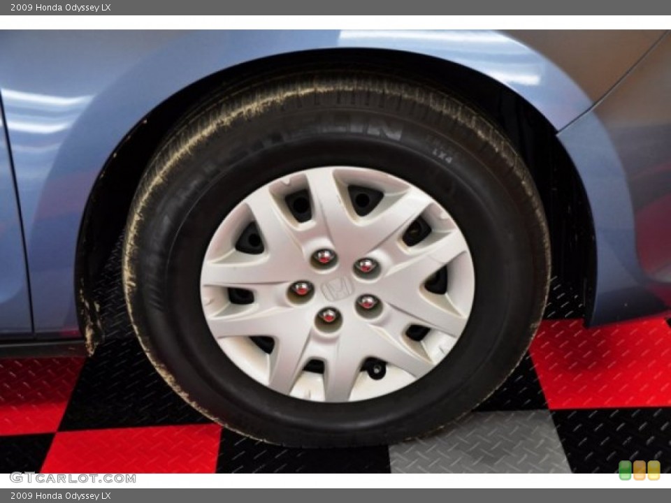 2009 Honda Odyssey LX Wheel and Tire Photo #50826042