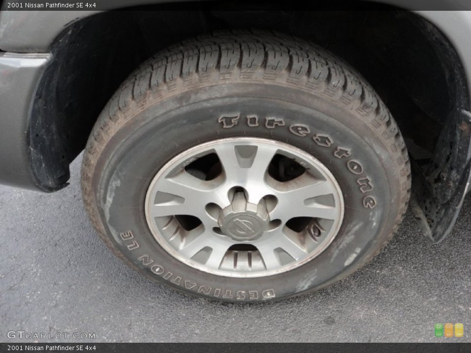 2001 Nissan Pathfinder SE 4x4 Wheel and Tire Photo #50830410