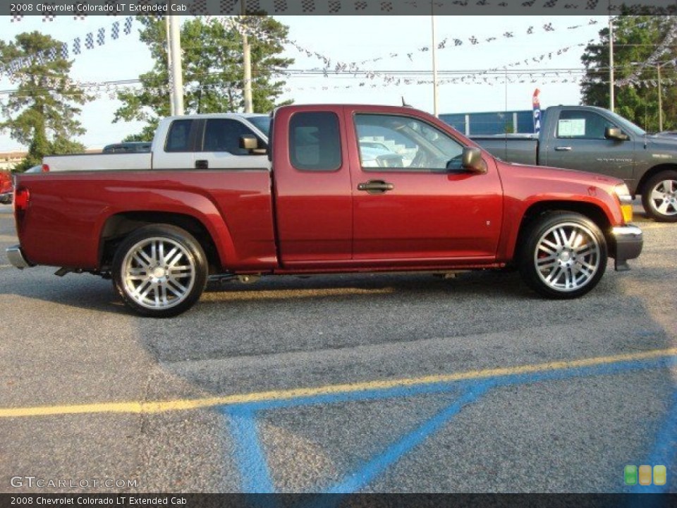 2008 Chevrolet Colorado Custom Wheel and Tire Photo #50838630