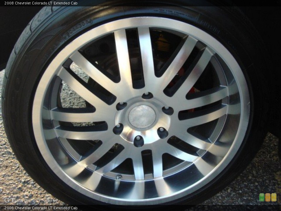 2008 Chevrolet Colorado Custom Wheel and Tire Photo #50838771