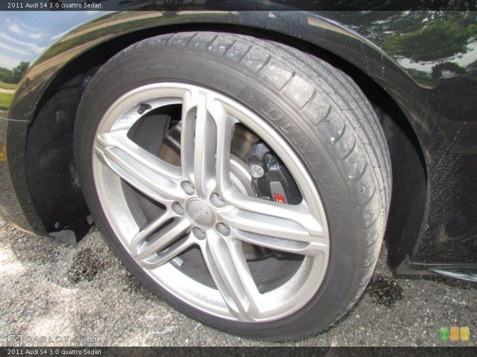 2011 Audi S4 3.0 quattro Sedan Wheel and Tire Photo #50839158
