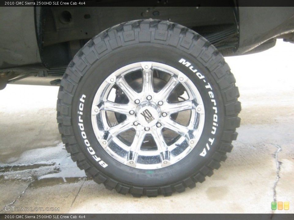 2010 GMC Sierra 2500HD Custom Wheel and Tire Photo #50840931