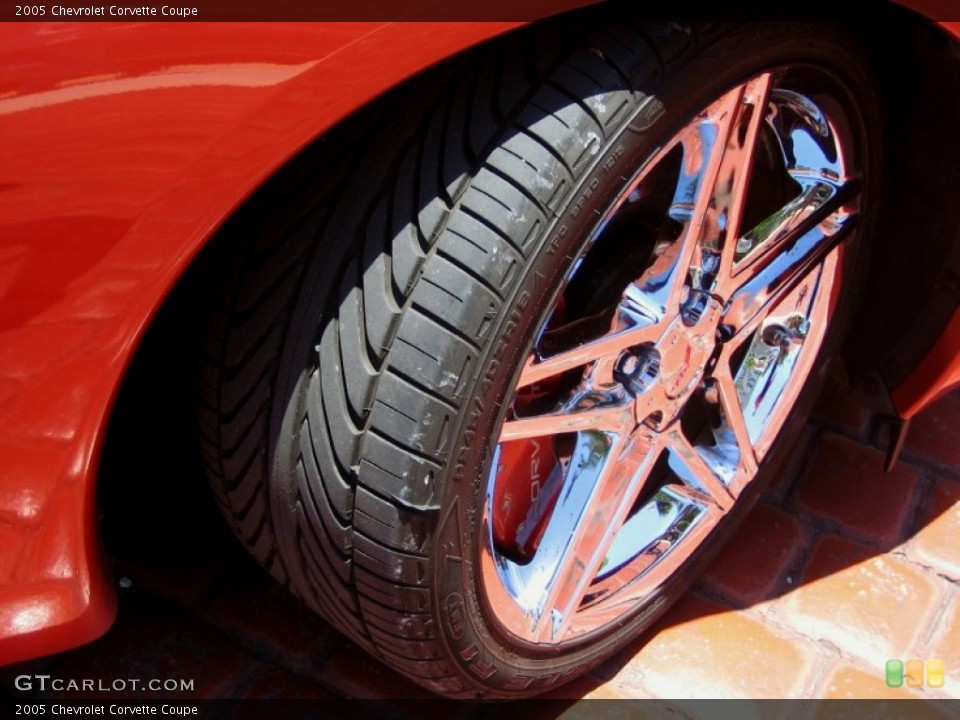 2005 Chevrolet Corvette Coupe Wheel and Tire Photo #50842491