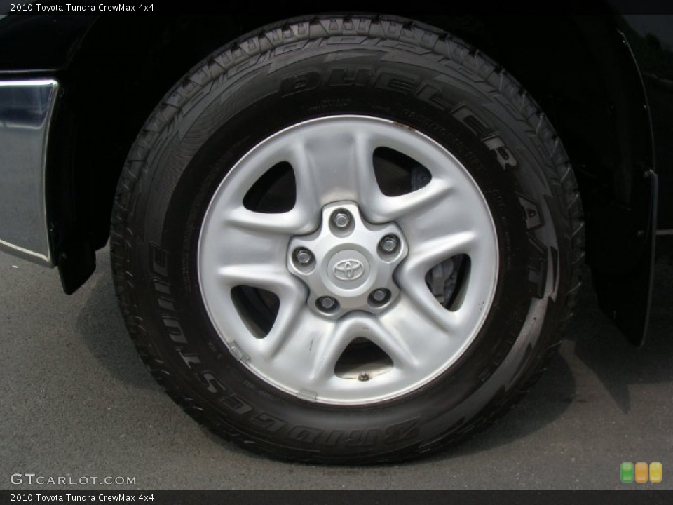 2010 Toyota Tundra CrewMax 4x4 Wheel and Tire Photo #50843439