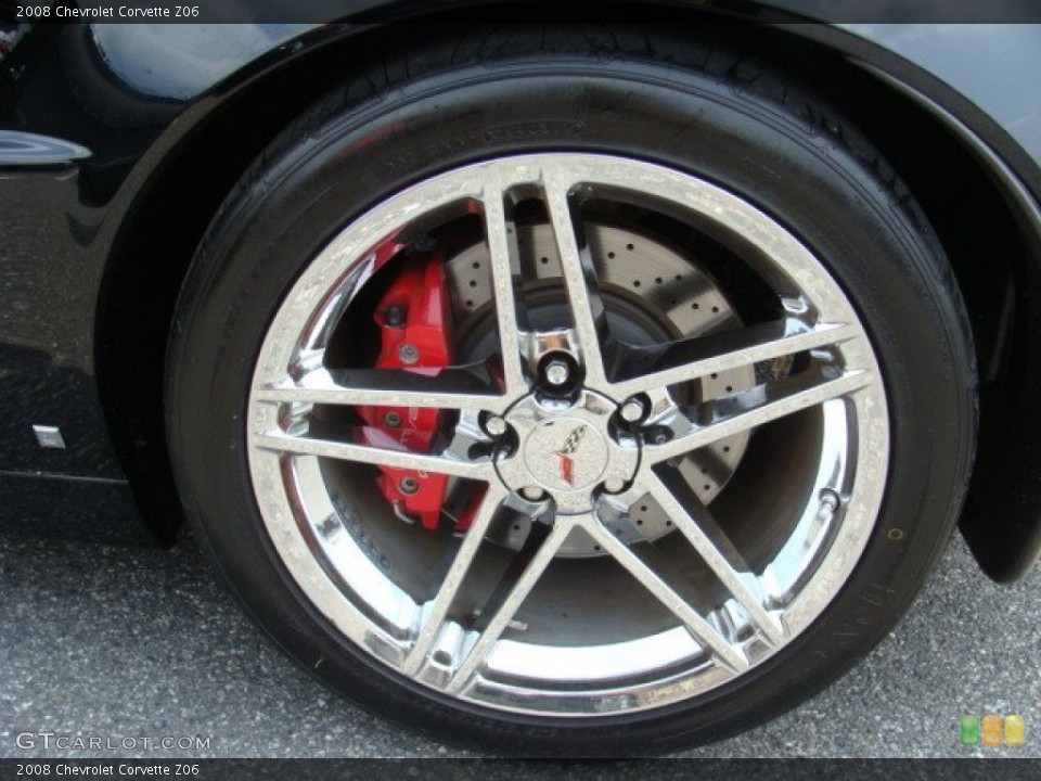 2008 Chevrolet Corvette Z06 Wheel and Tire Photo #50848989