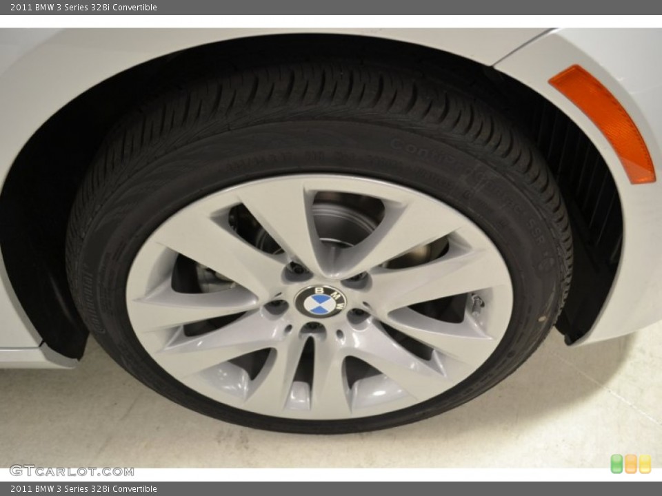 2011 BMW 3 Series 328i Convertible Wheel and Tire Photo #50852332