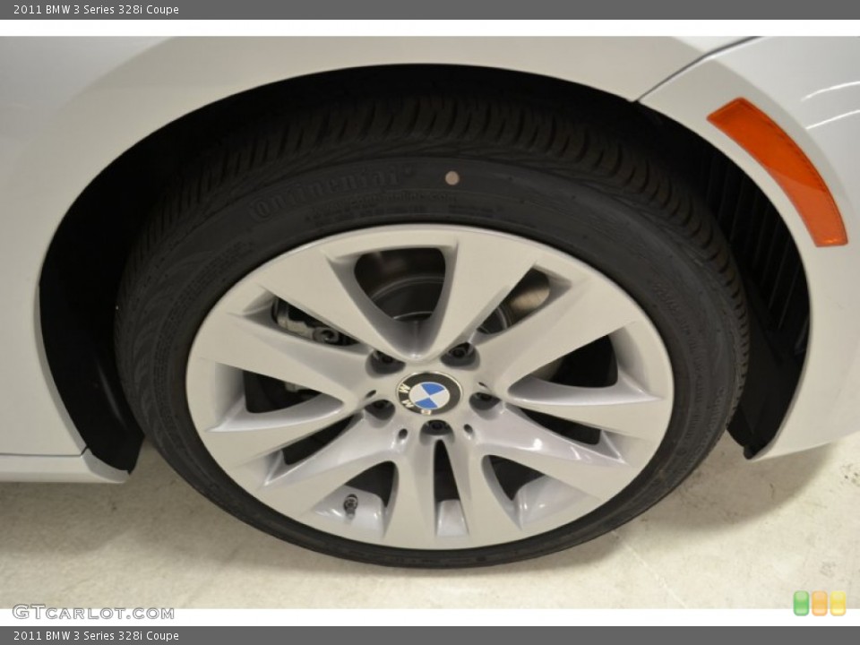 2011 BMW 3 Series 328i Coupe Wheel and Tire Photo #50852884