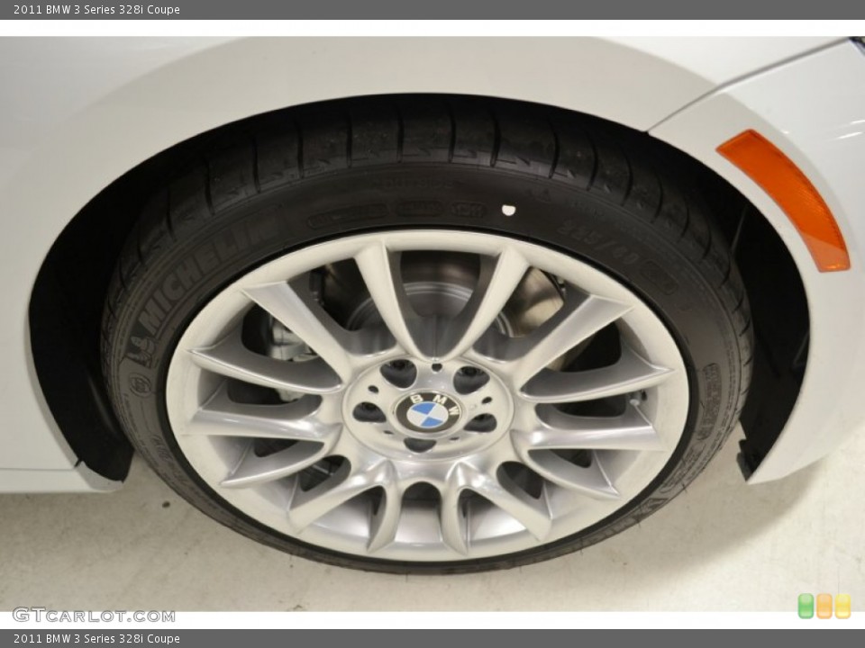 2011 BMW 3 Series 328i Coupe Wheel and Tire Photo #50853460