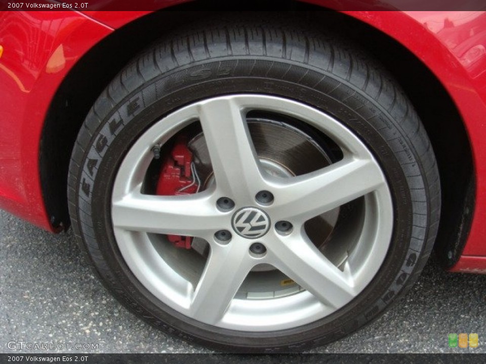2007 Volkswagen Eos 2.0T Wheel and Tire Photo #50854732