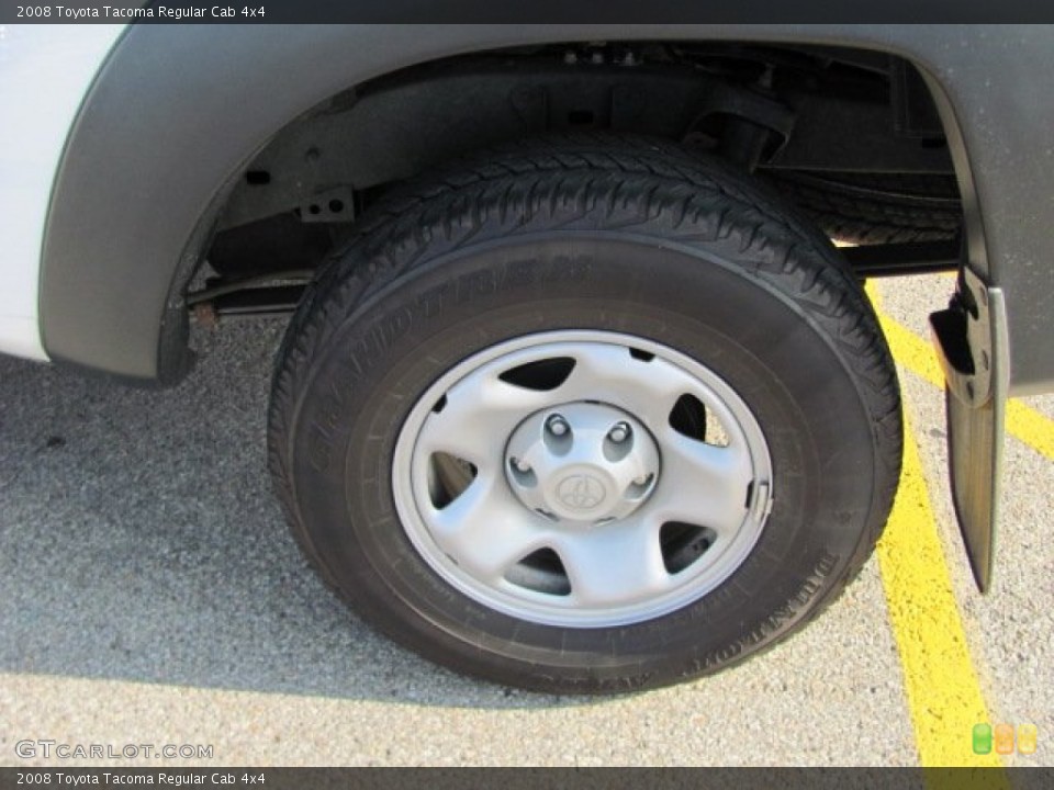 2008 Toyota Tacoma Regular Cab 4x4 Wheel and Tire Photo #50855098