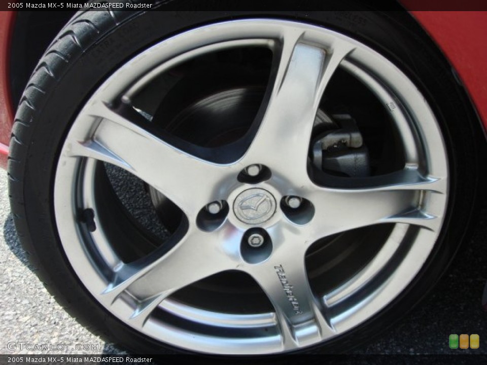 2005 Mazda MX-5 Miata MAZDASPEED Roadster Wheel and Tire Photo #50855683